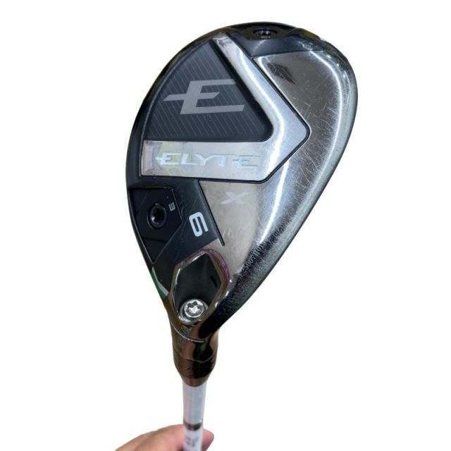 【中古】 キャロウェイ ELYTE X U6 ユーティリティ UT VENTUS GREEN 50 for CW(ELYTE UT) (フレックスS) メンズ 男性用 右利き 右用 Cランク ゴルフクラブ