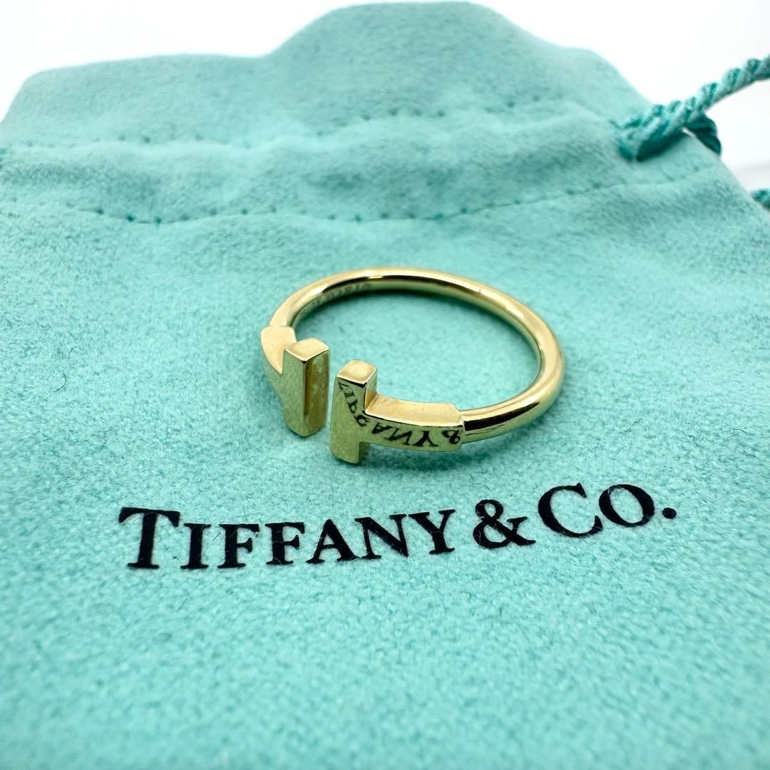 TIFFANY＆Co. ティファニー Tワイヤー リング 12号 K18