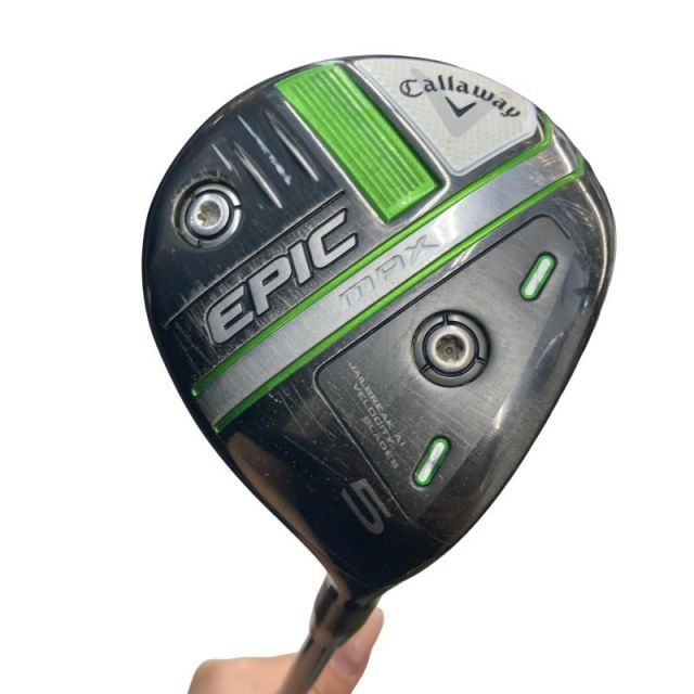 【中古】 キャロウェイ EPIC MAX 5W フェアウェイウッド FW Diamana 40 for CW(2021 EPIC FW) (フレックスSR) メンズ 男性用 右利き 右用 Cランク ゴルフクラブ