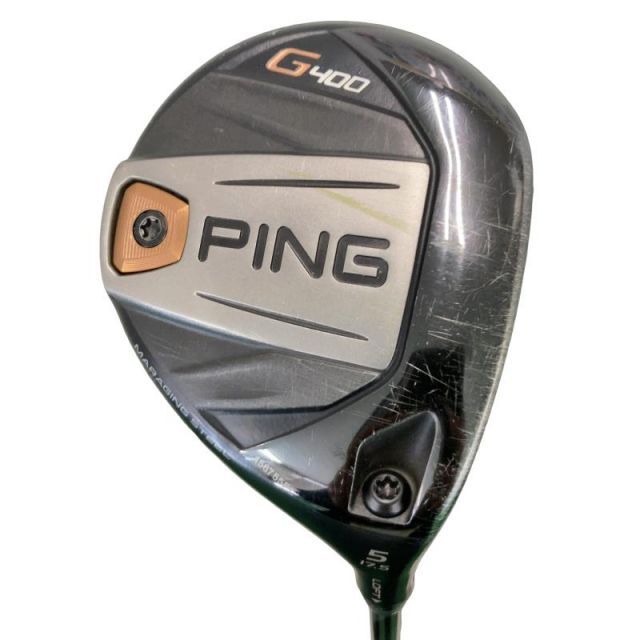 【中古】 ピン G400 5W フェアウェイウッド FW リシャフト (フレックスその他) メンズ 男性用 右利き 右用 Cランク ゴルフクラブ