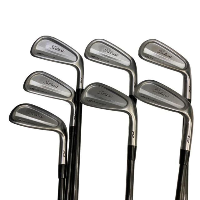 【中古】 タイトリスト Titleist CB 712 8S アイアンセット IR リシャフト (フレックスその他) メンズ 男性用 右利き 右用 Cランク ゴルフクラブ
