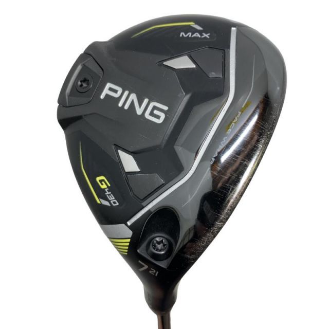 【中古】 ピン G430 MAX 7W フェアウェイウッド FW PING TOUR 2.0 CHROME 75(FW) (フレックスS) メンズ 男性用 右利き 右用 Cランク ゴルフクラブ