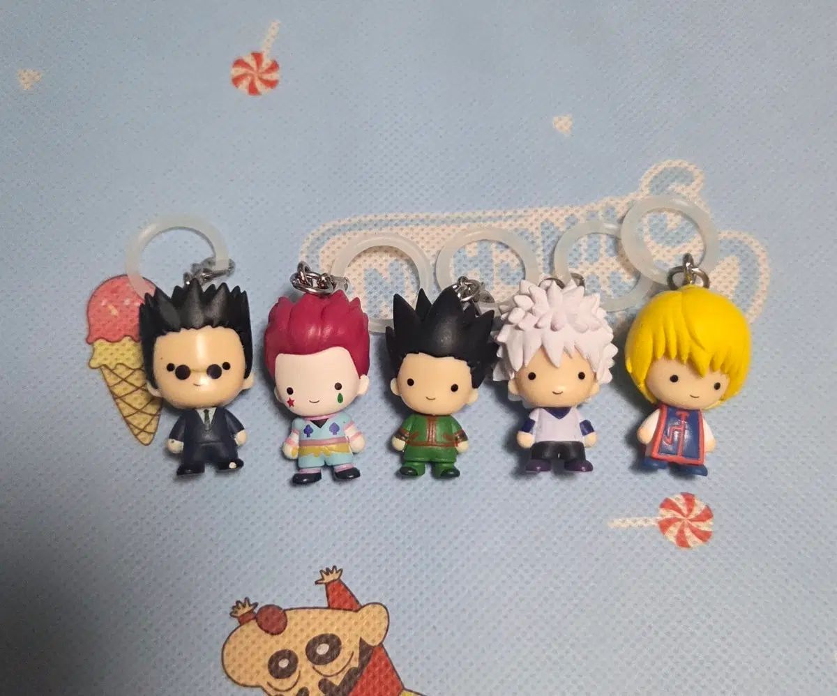 HUNTER×HUNTER めじるし 1 탄 5종 セット 6,682円