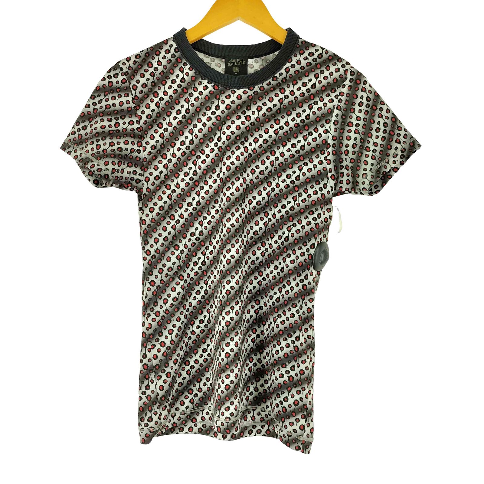 ジャンポールゴルチエオム Jean Paul GAULTIER HOMME レオパード ドット 半袖 Tシャツ メンズ JPN：M
