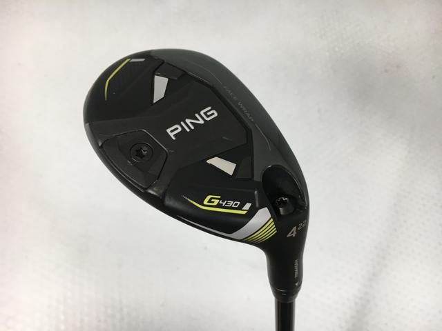 返品OK 【中古ゴルフクラブ】【美品】ピン G430 ハイブリッド ユーティリティ ALTA J CB BLACK U4