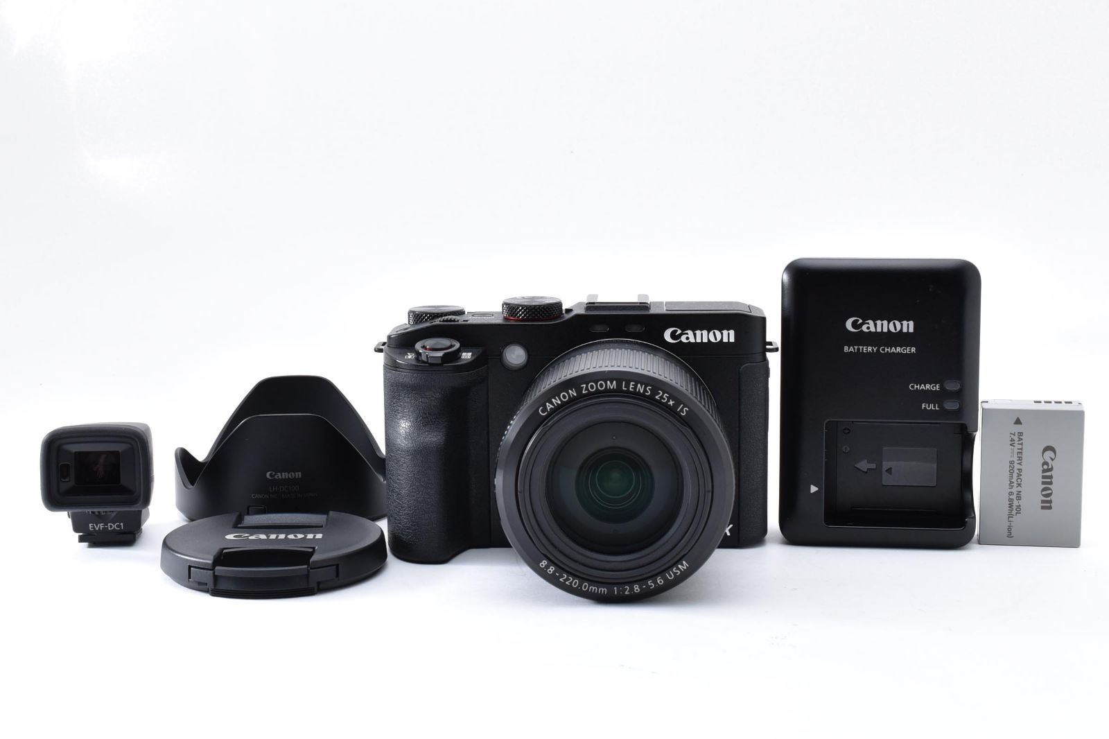 Best Condition Canon CANON PowerShot G3 X EVF Kit PC2192 #5610W0893