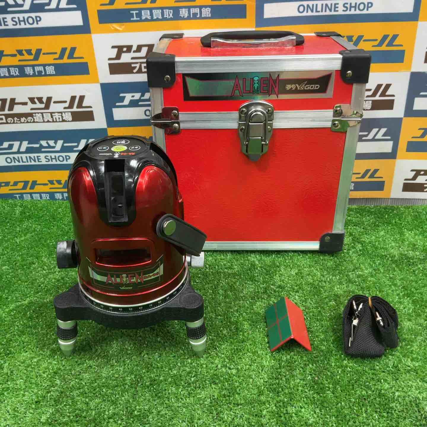 ◇山真製鋸(YAMASHIN) レッドエイリアン レーザー墨出し機 RA-06【草加店】 7,643円