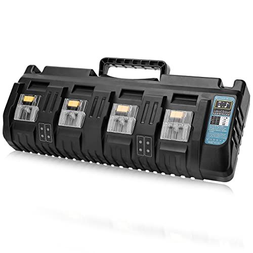 ★新品★Reoben互換マキタ 充電器 DC18SF 4口マキタ14.4v~18v対応リチウムイオンバッテリ用 4本同時に充電 bl1830 bl1840 bl1850 bl1860適用 10,260円