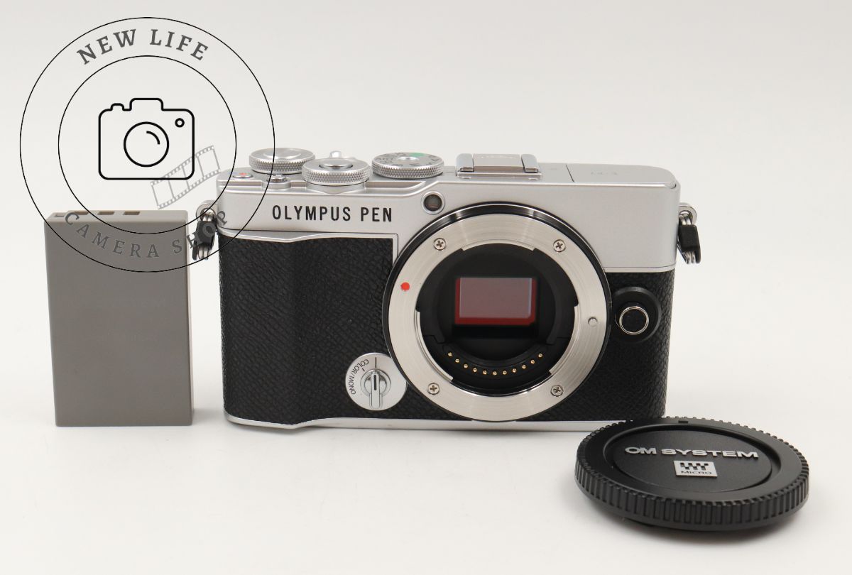 ｼｬｯﾀｰ回数545回 極上品☆OLYMPUS オリンパス PEN E-P7 ミラーレス一眼 カメラ OM SYSTEM ###18894