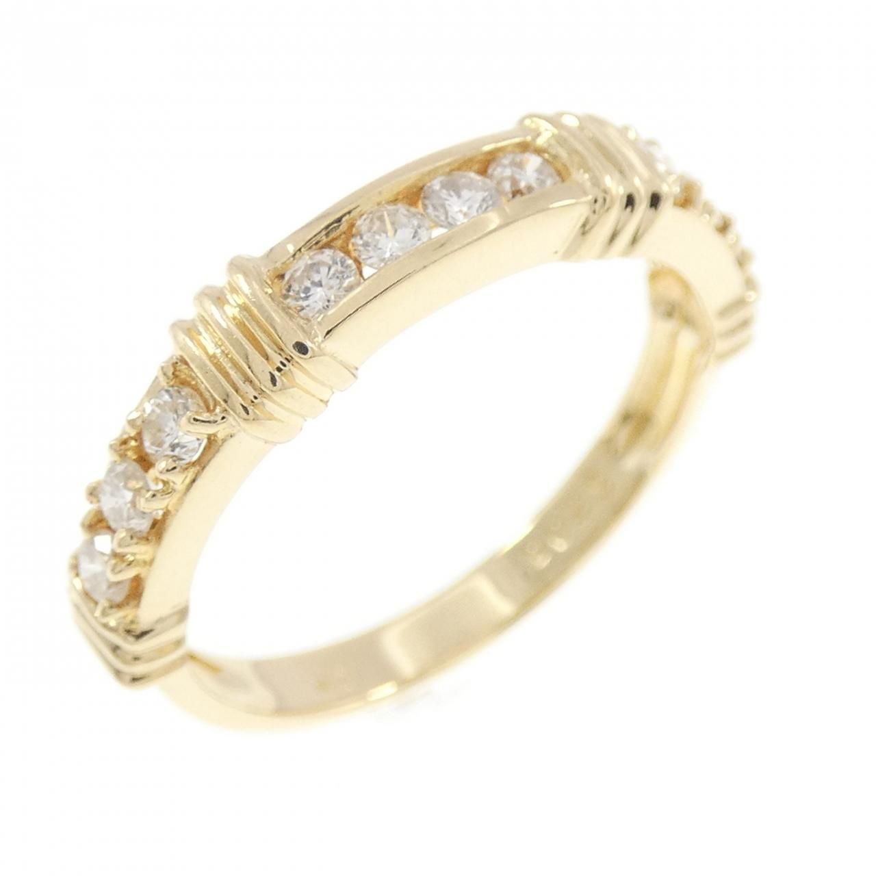 K18YG ダイヤモンド リング 0.29CT