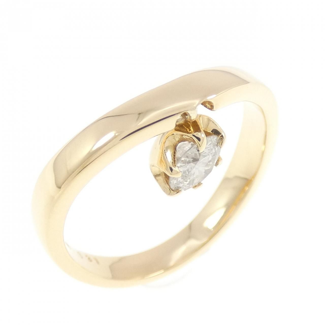 K18YG ダイヤモンド リング 0.31CT 99,330円