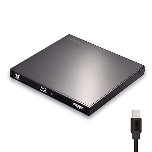 ロジテックダイレクト ブルーレイドライブ 外付け USB-A Type-A ケーブル付属 ポータブル M-DISC 国内メーカー 4K UHD BD対応 ソフト無し LBD-LPWAWU3NDBym b9b649cc