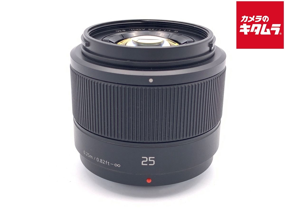【中古】 【良品】 パナソニック LUMIX G 25mm F1.7 ASPH. [H-H025K] ブラック 16,524円