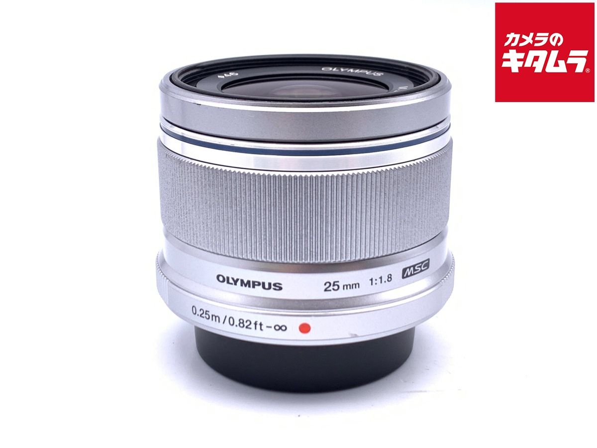 【中古】 【良品】 オリンパス M.ZUIKO DIGITAL 25mm F1.8 シルバー