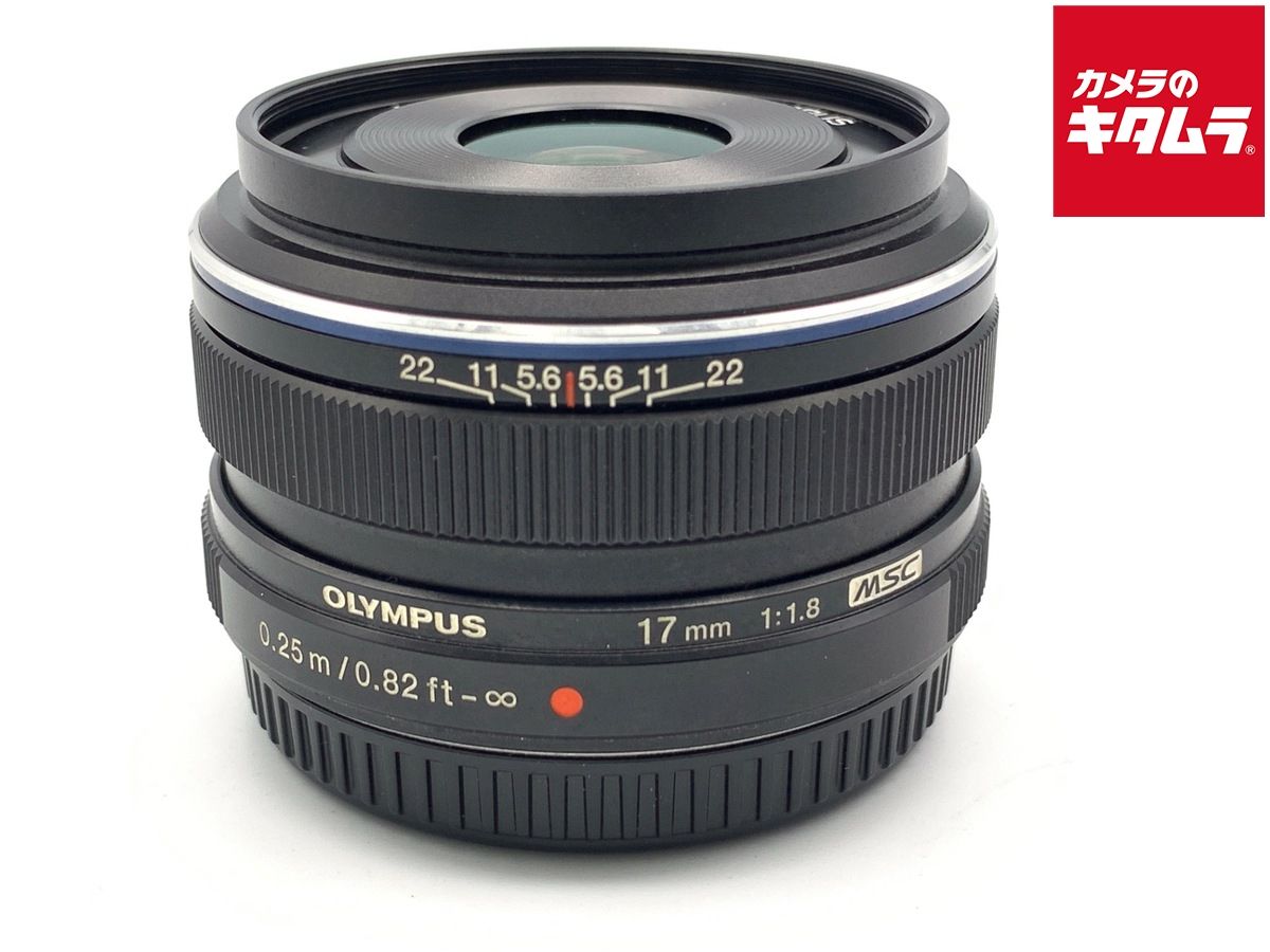 【中古】 【並品】 オリンパス M.ZUIKO DIGITAL 17mm F1.8 ブラック