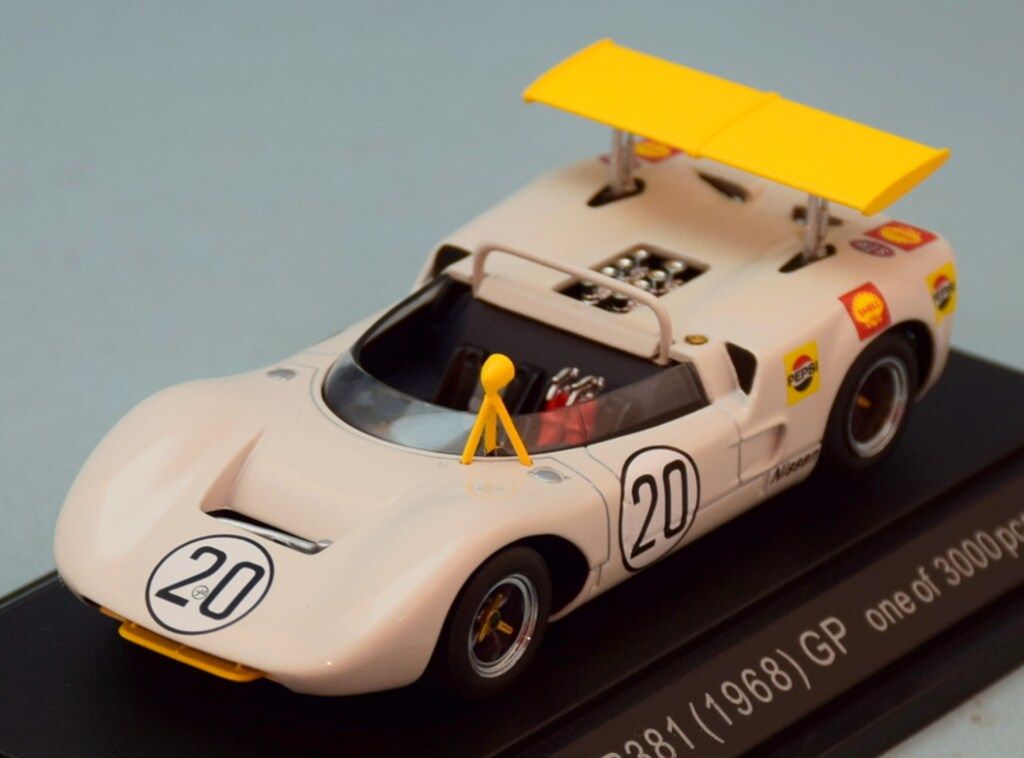 エムエムピー 1/43 EBBRO NISSAN R381 1968 #20 WHITE 496 7,550円