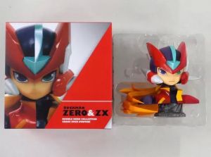 フィギュア［単品］ロックマンゼロ&ゼクス クロスオーバー立体胸像 「PS4/Switch用ソフト ロックマンゼロ&ゼクスダブルヒーローコレクション イーカプコン限定版」 同梱特典【14日以内発送】