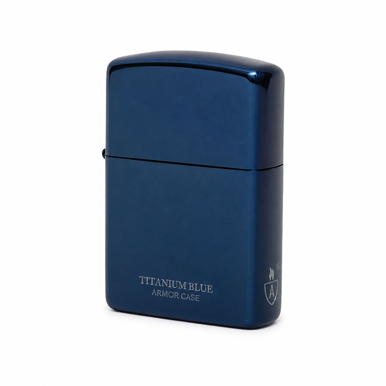 【ギフト対応可】ジッポー ZIPPO オイルライター Armor Titanium Blue Windproof Lighter アーマー 鎧 チタンシリーズ ブルー ユニセックス 人気 ブランド おしゃれ 誕生日 記念 プレゼント ギフト 送料無料