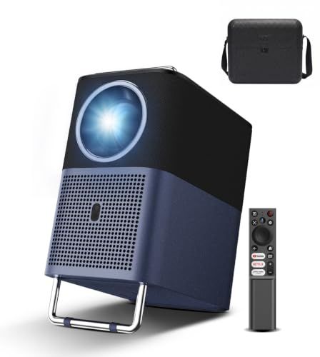 ★新品★TCL A1s Google TV搭載 ポータブルプロジェクター 家庭用 600 ISOルーメン高輝度＆フルHD 1080P解像度Wi-Fi・Bluetooth対応 オートフォーカス 2×8W Dolby Audio 最大150インチ投影 30,000