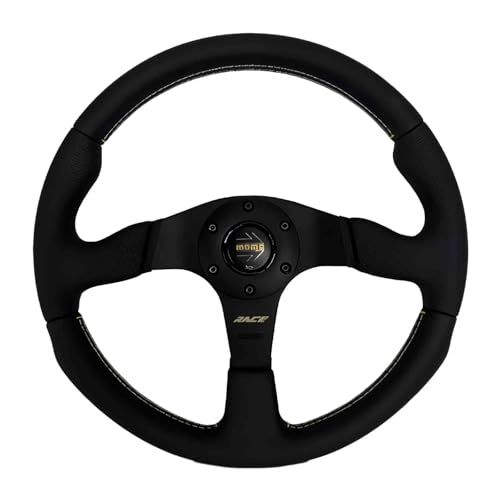 ★新品★MOMO モモ ステアリング RACE NOTO BLACK/GOLD レース ノト ブラック/ゴールド 350mm AL02 29,432円