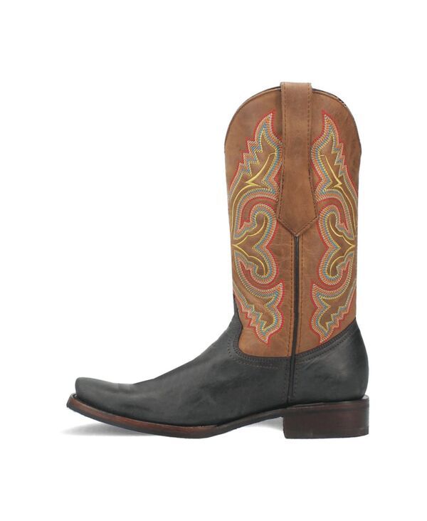 ディンゴ メンズ シューズ ブーツ・レインブーツ レザー Dingo Mens True Grit Leather Boot Black ブラック