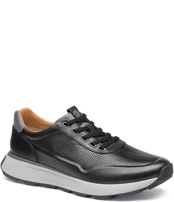 ジョンストンアンドマーフィー メンズ シューズ スニーカー Johnston Murphy Mens Douglas Jogger Sneakers Black ブラック