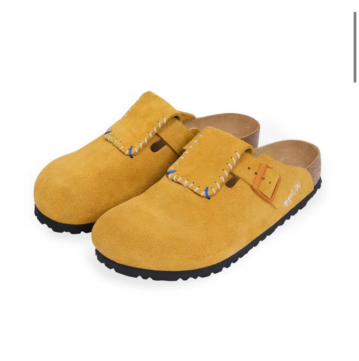 (265mm) ADER ERROR x BIRKENSTOCK ボストン フラップ LOVE YOURSELF 承 'Her' ハニー スリッパ 新品 出品