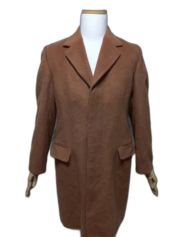 カシミア100素材 イギリス製 正規品 メンズ 秋冬用 ウール ロングコートジャケット 95