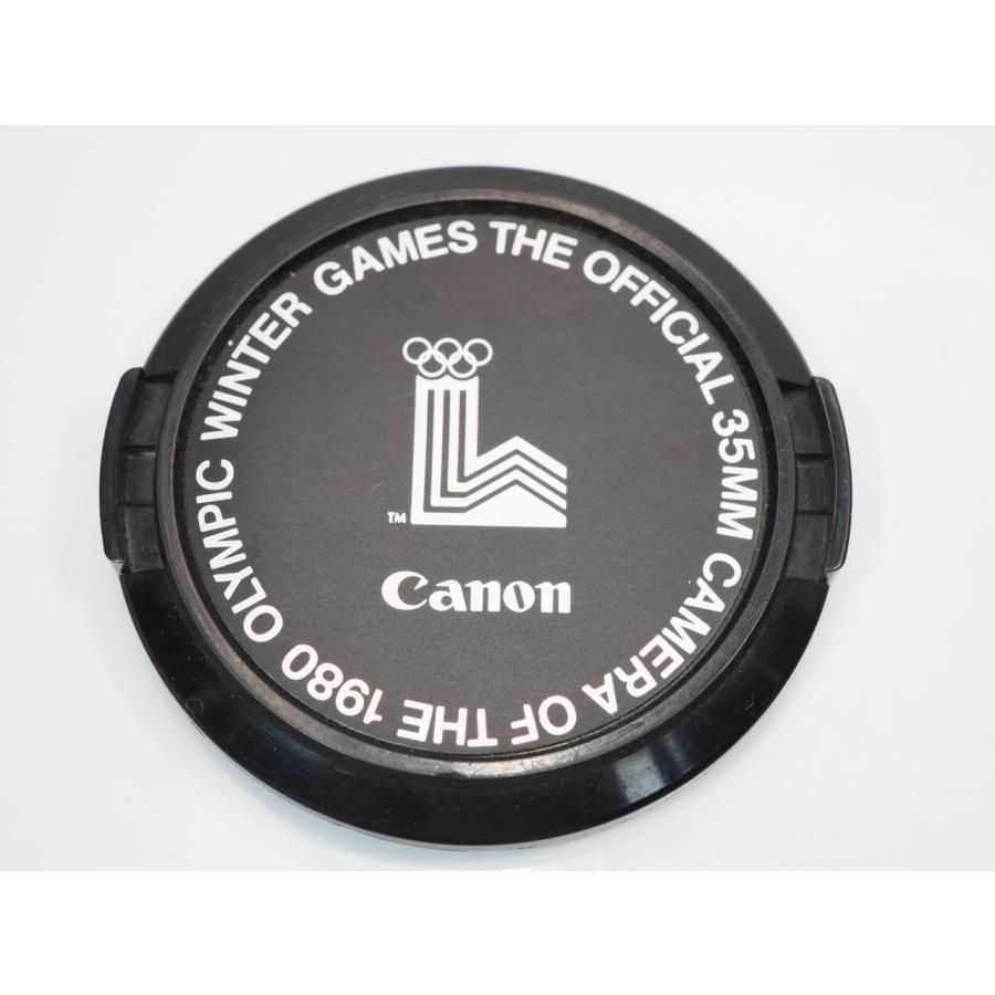 美品 】Canon 希少 52mm 1980 冬季オリンピック レンズキャップ