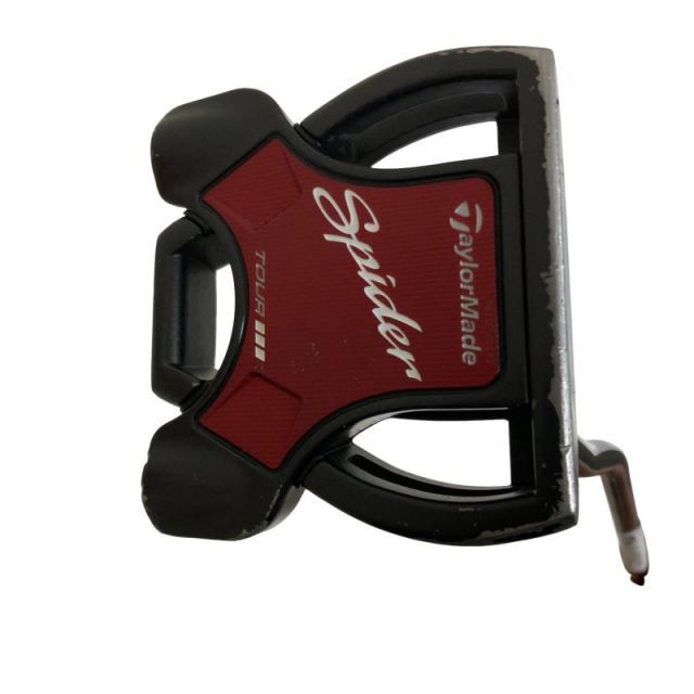 【中古】 テーラーメイド Spider Tour BLACK(サイトライン) ダブルベンド 34インチ パター PT スチール (フレックスその他) メンズ 男性用 右利き 右用 Dランク ゴルフクラブ