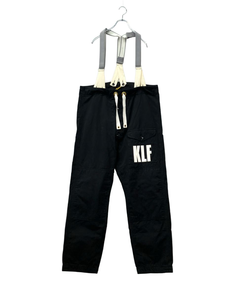 セントマイケル ロングパンツ ×The KLF サスペンダー付き 25AW SM-HR1-0000-C11 メンズ SAINT MICHAEL