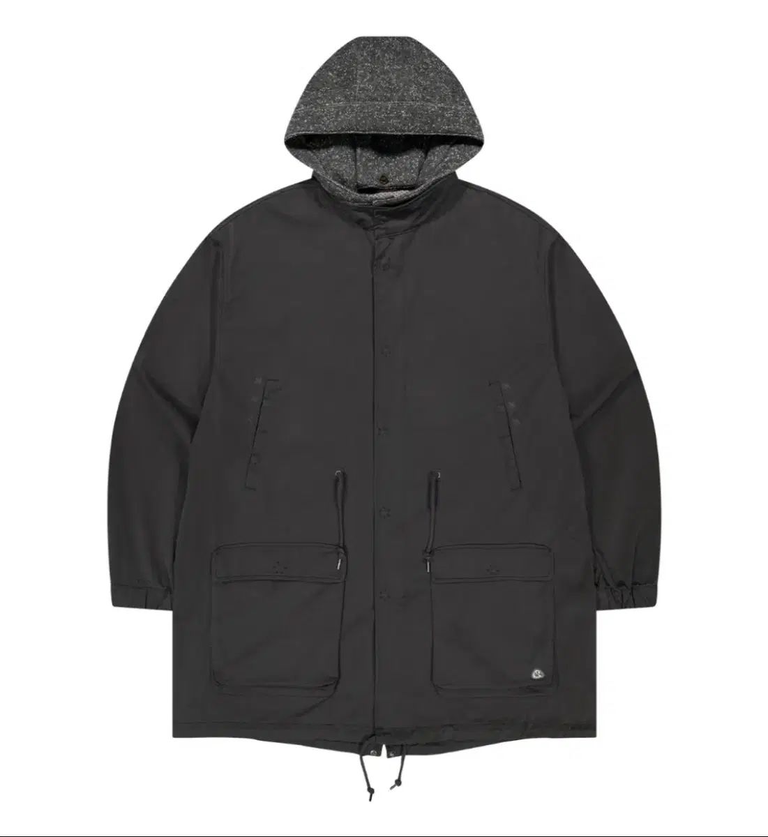 新品) ISSEY MIYAKE イッセイミヤケ マウンテンパーカー チャコール