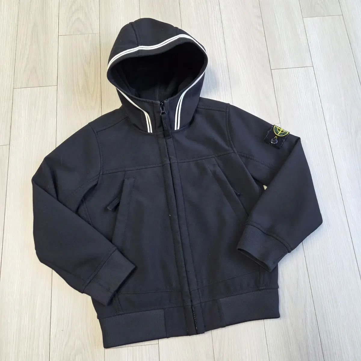 STONE ISLAND ストーンアイランド ジュニア フード ジップアップ ジャケット 6/116