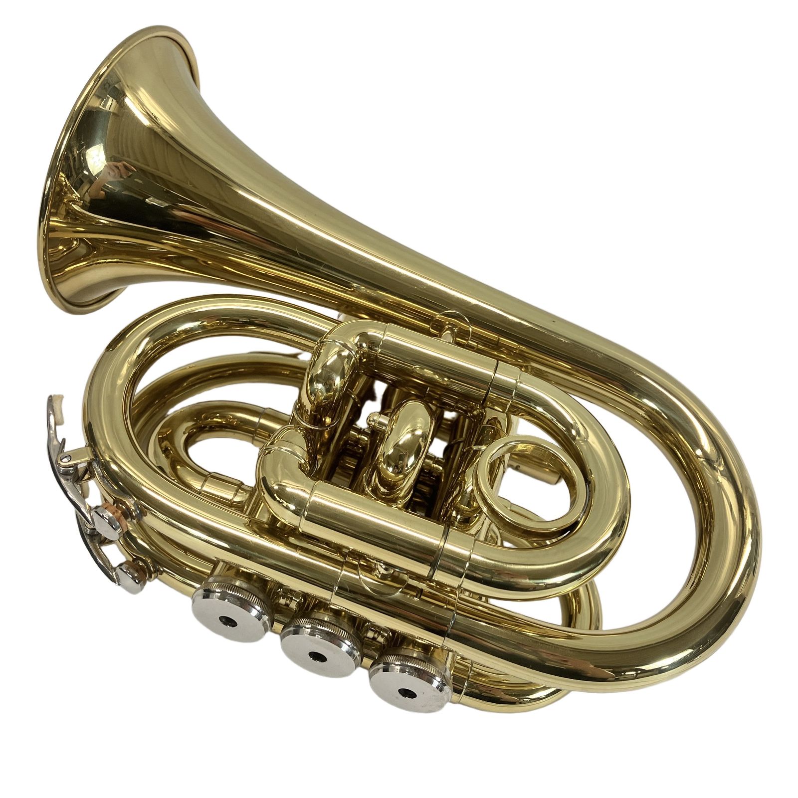 J.Michael Jマイケル TR-350PL ポケットトランペット 管楽器 中古 W11542194