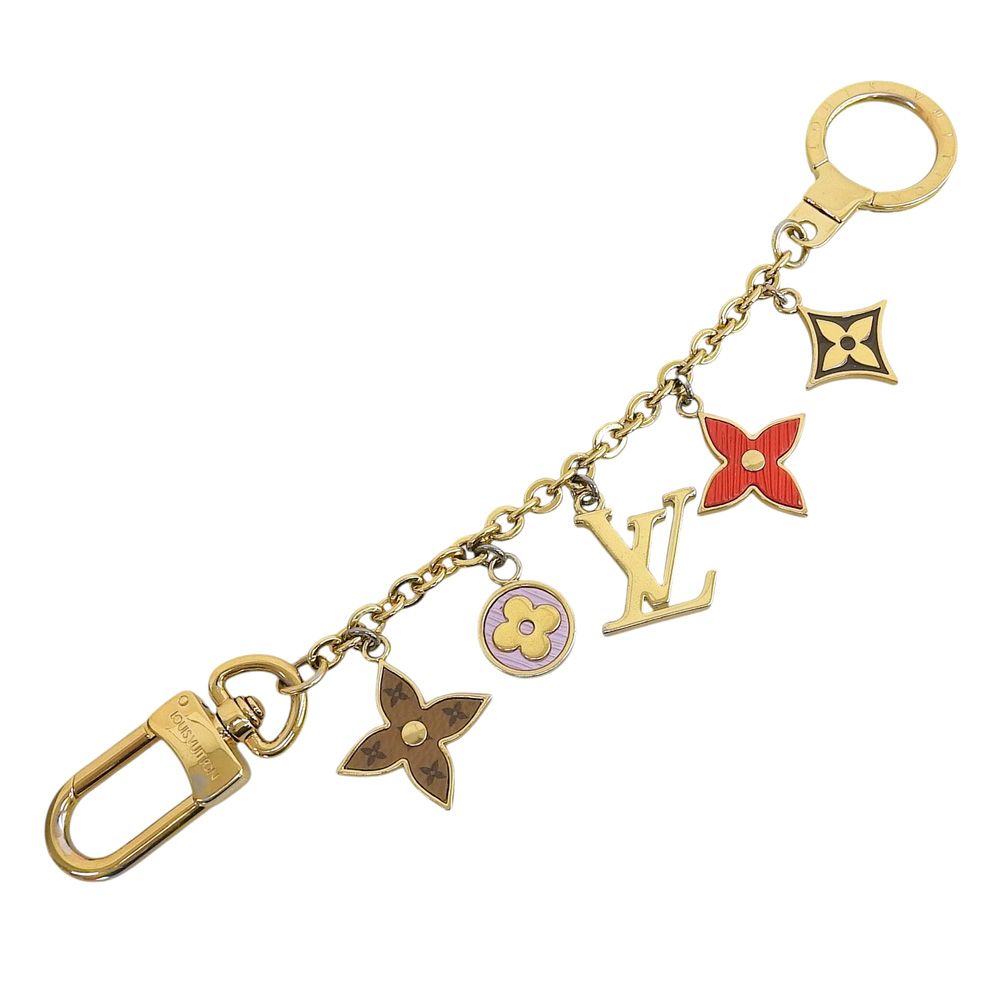 【本物保証】 希少 レア 超美品 ルイヴィトン LOUIS VUITTON バッグチャーム チェーン スプリングストリート M00540 チャーム マルチカラー
