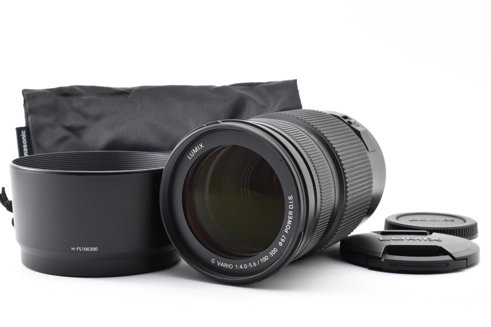 ★極上品★ パナソニック Panasonic LUMIX G VARIO 100-300mm F4-5.6 II POWER O.I.S. HｰFSA100300 ARYME6881 #366