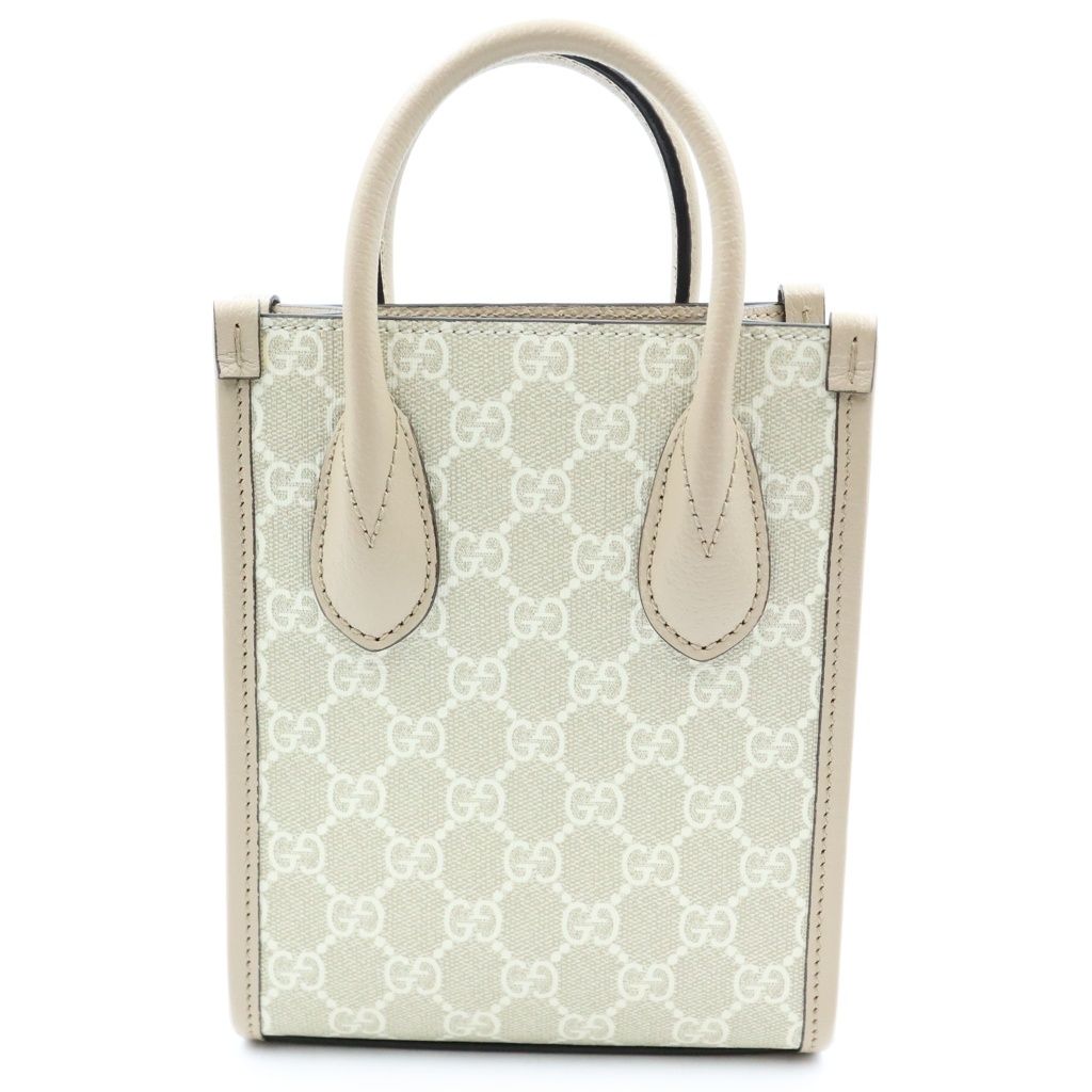 GUCCI (グッチ) グッチ インターロッキングG ミニトートバッグ