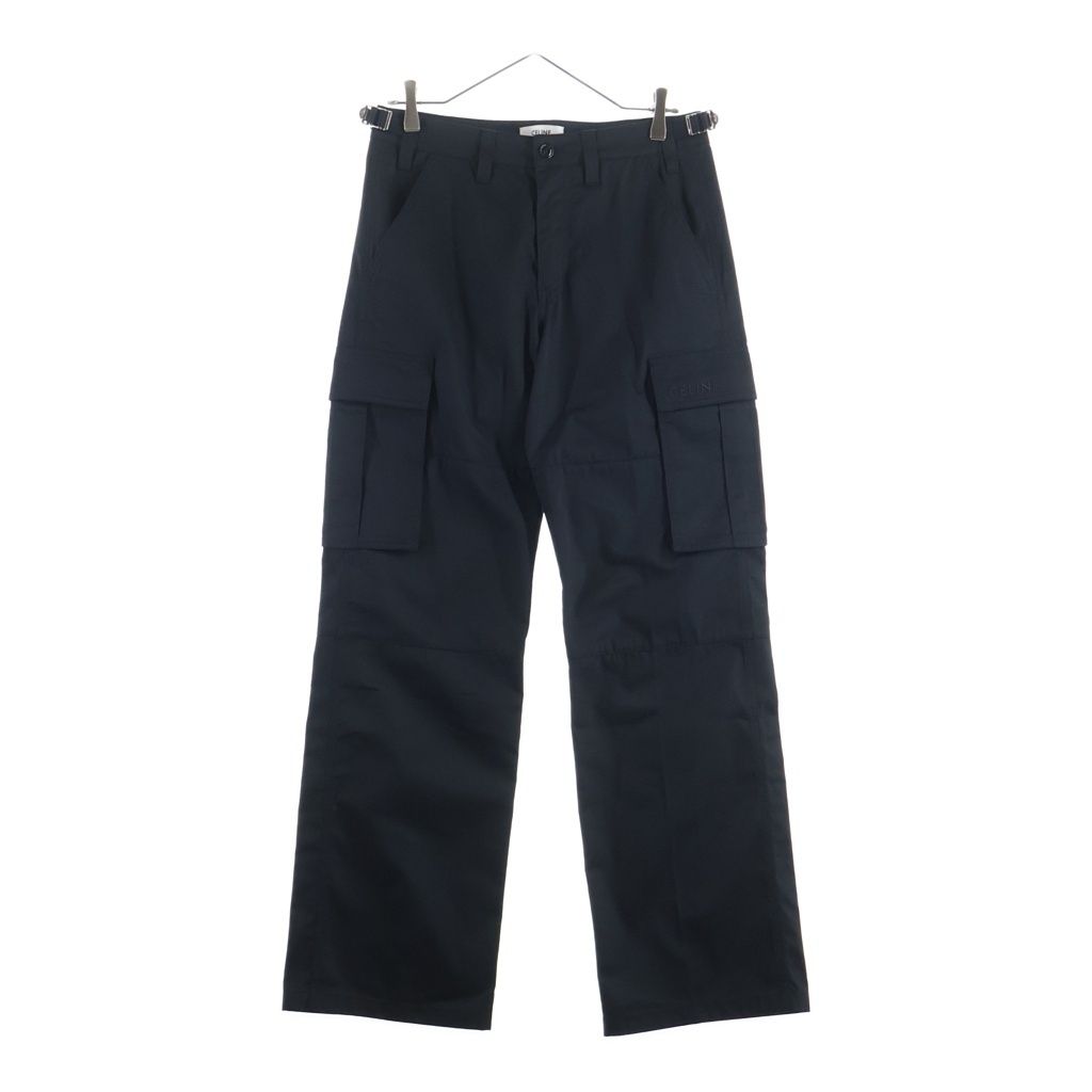 CELINE (セリーヌ) 24AW テクニカルカーゴパンツ ブラック RP011004N.38NO
