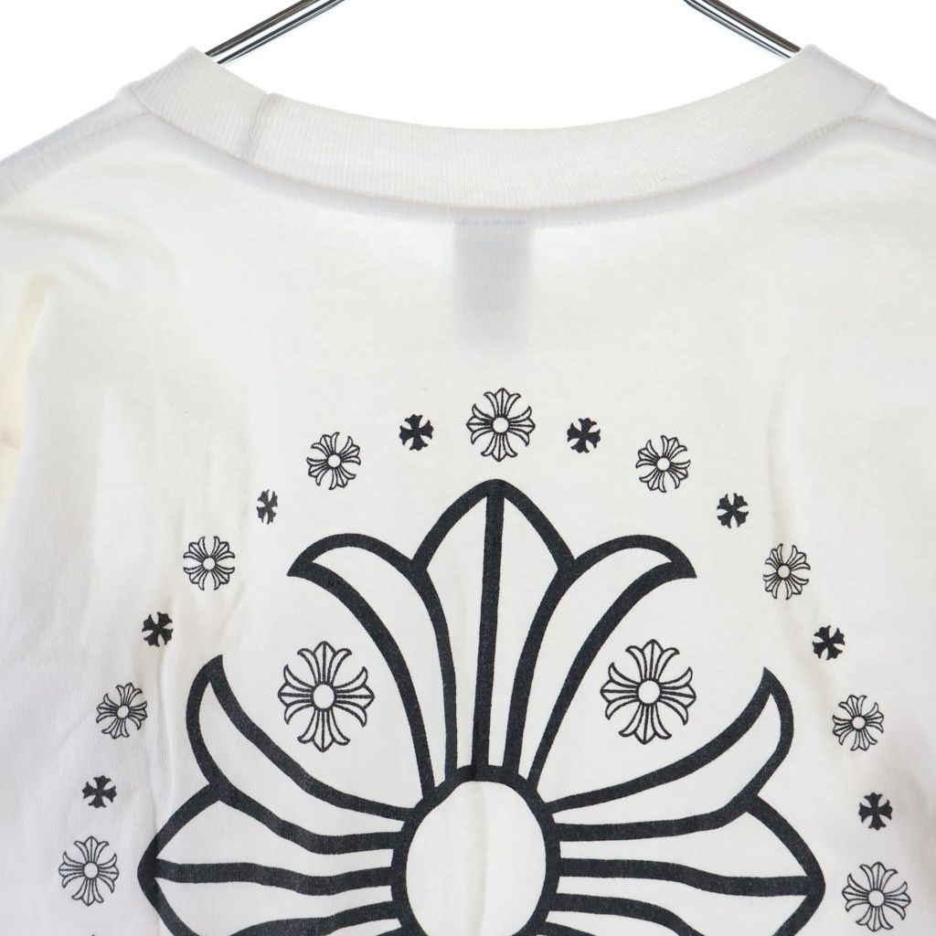 CHROME HEARTS (クロムハーツ) OLD L/S バックCHプラスプリント 長袖T
