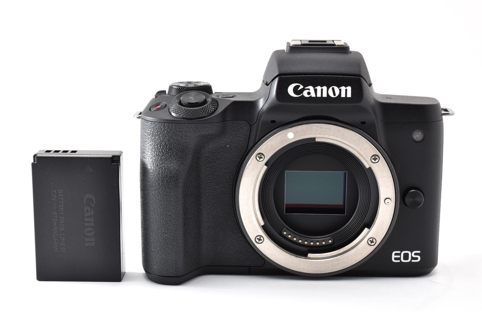 【返品保証】訳あり｜Canon キヤノン EOS Kiss M ブラック ミラーレス一眼カメラ #C260618-22