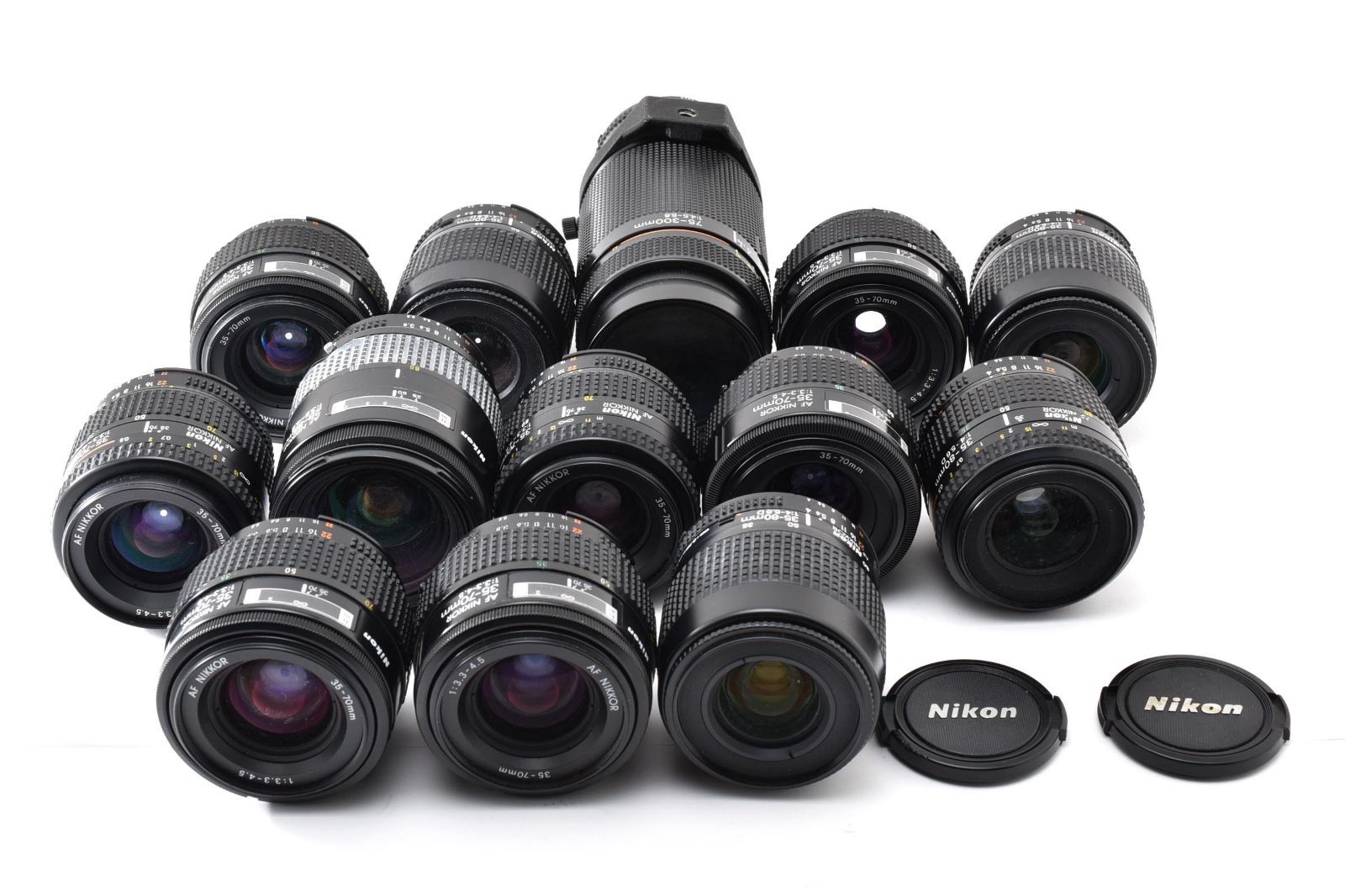 《ジャンク》 Nikon ニコン AF NIKKOR 11本セット 28-85mm 35-70mm 35-80mm 75-300mm まとめ売り #C260715-15 17,026円