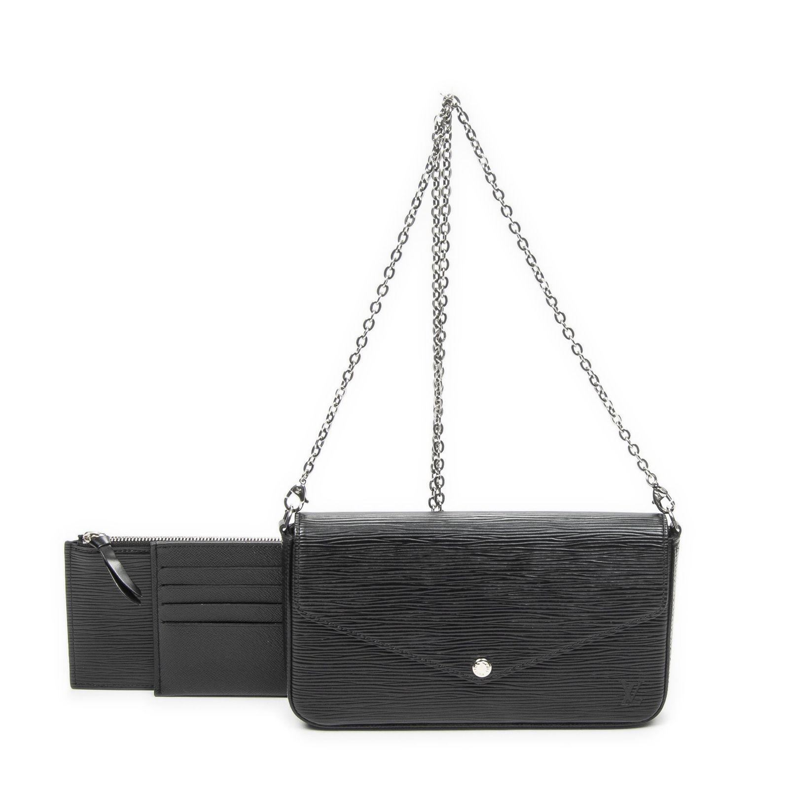 [中古] LOUIS VUITTON ルイヴィトンPochette Felicie黒エピA 97,405円
