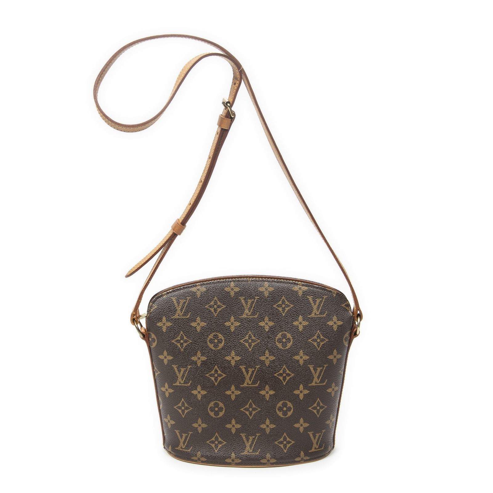 [中古] LOUIS VUITTON ルイヴィトンドルーオ茶色モノグラムキャンバスAB 60,280円