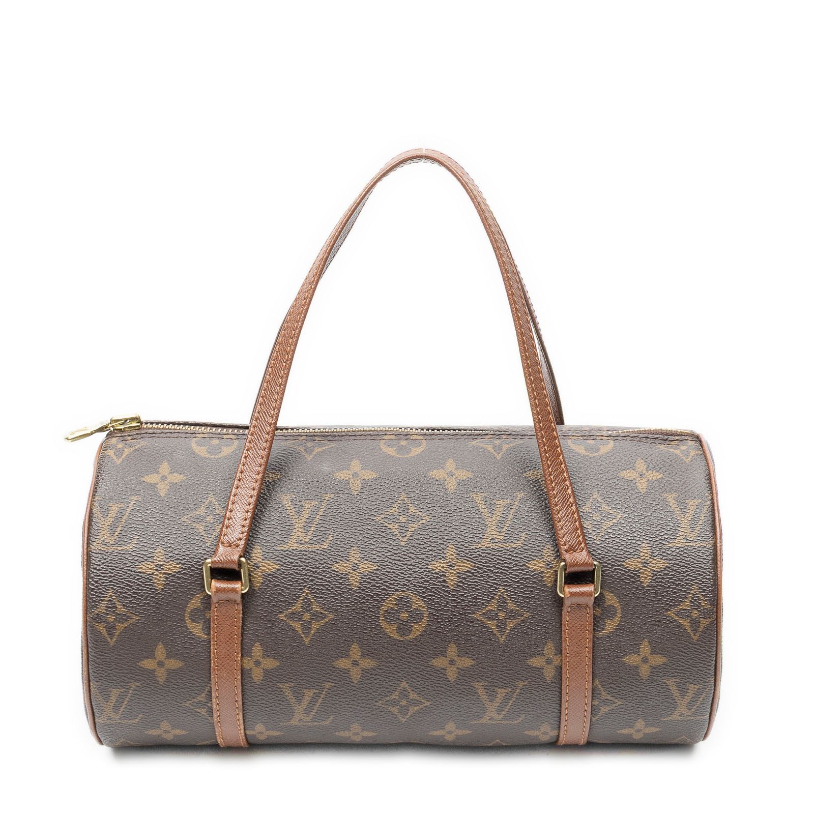 [中古] LOUIS VUITTON ルイヴィトンパピヨン茶色モノグラムキャンバスAB
