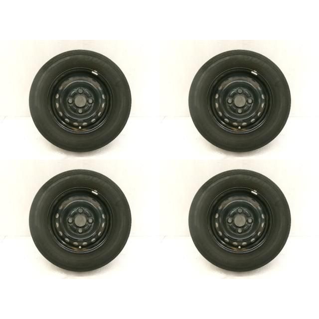 2007年 バモス ABA-HM1 (1) 純正　スチールホイール 4本セット 12インチ 3.50B 4穴 145R12 6PR　210292 4853