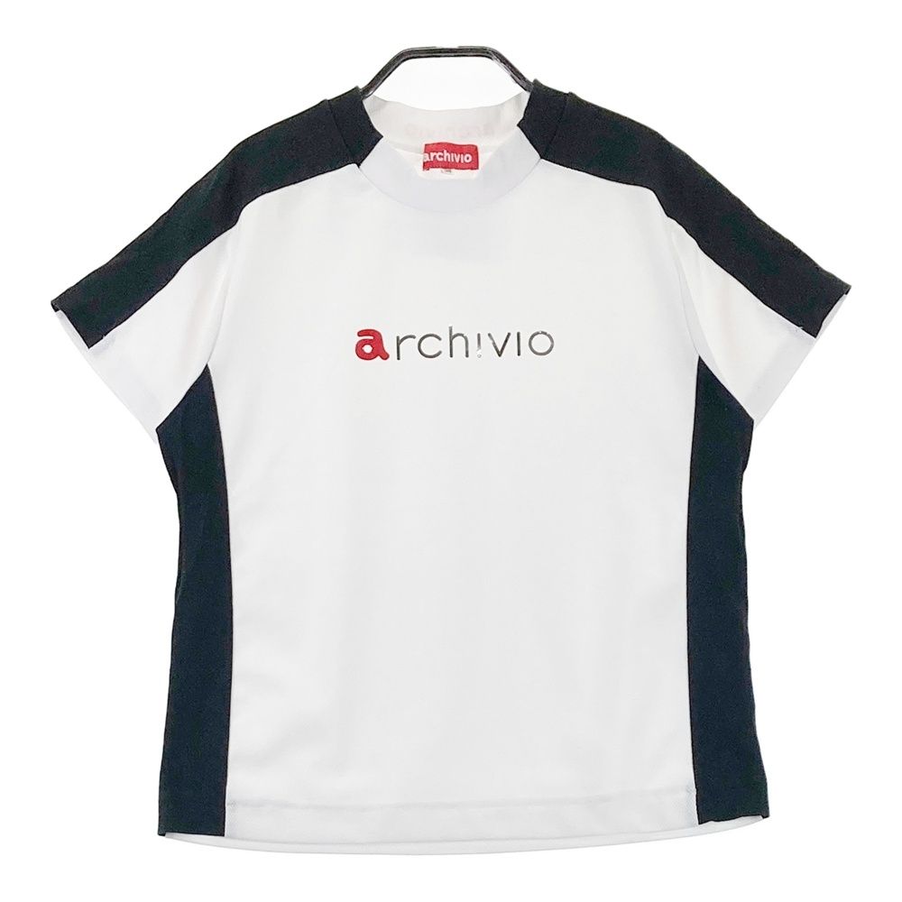 サイズ：38 ARCHIVIO アルチビオ ハイネック 半袖Tシャツ ホワイト系 [240101697186] ゴルフウェア レディース ストスト 7,029円