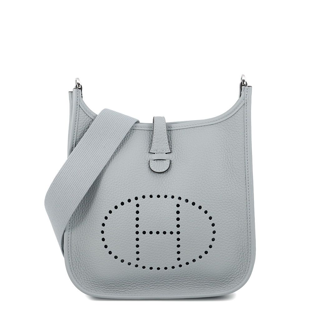 エルメス ショルダーバッグ エブリン3 23 グリパンタン/シルバー金具 トリヨンクレマンス G刻印 HERMES
