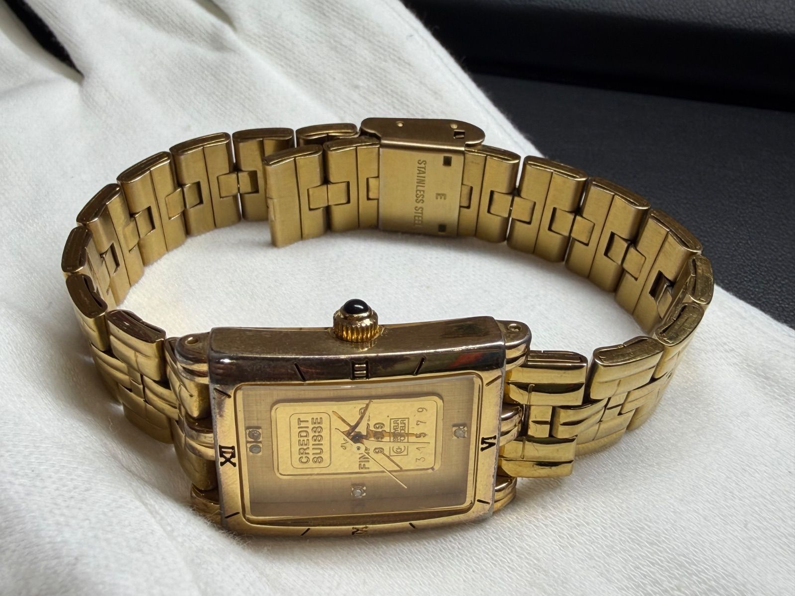 純金1gインゴット】ELGIN エルジン 腕時計 ゴールド - メルカリ