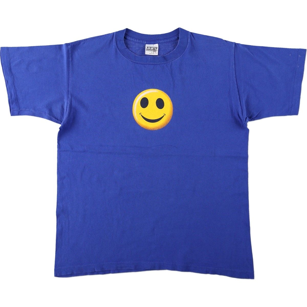 古着 ~90年代 BBS スマイル プリントTシャツ USA製 メンズL相当 ヴィンテージ/eaa664339