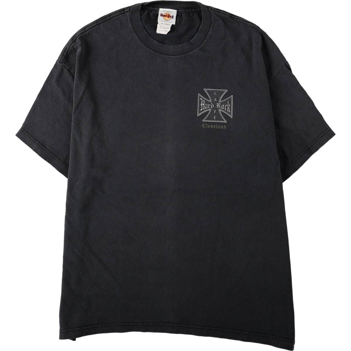 古着 HARD ROCK CAFE ハードロックカフェ アドバタイジングTシャツ メンズXL相当/eaa665213